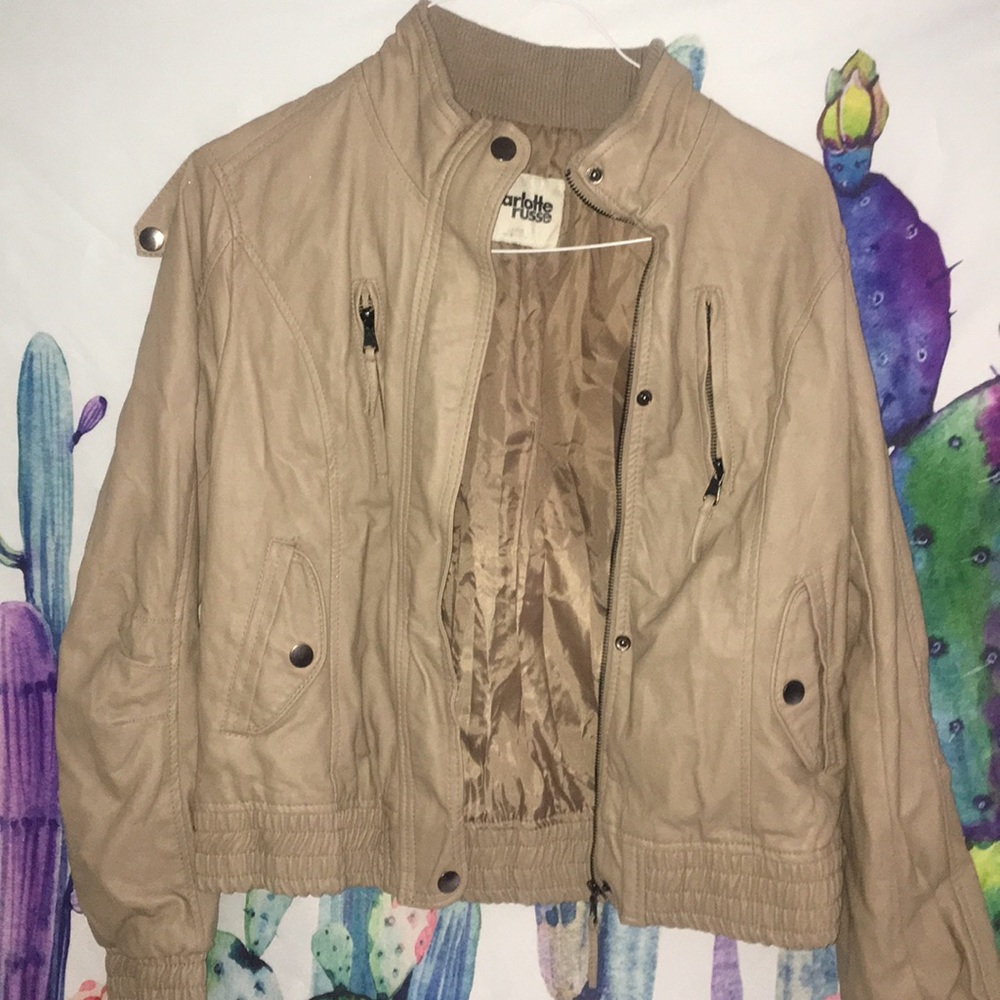 tan utility jacket